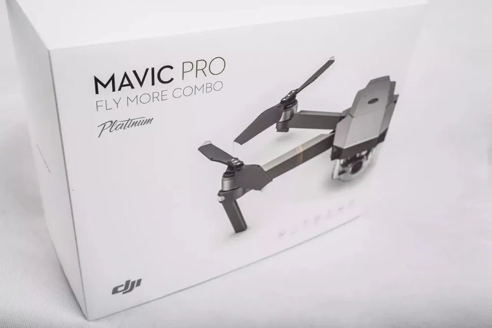 Квадрокоптер DJI Mavic Pro Platinum Fly More Combo 4K HD camera 3 Axis Gimbal 7 км запись