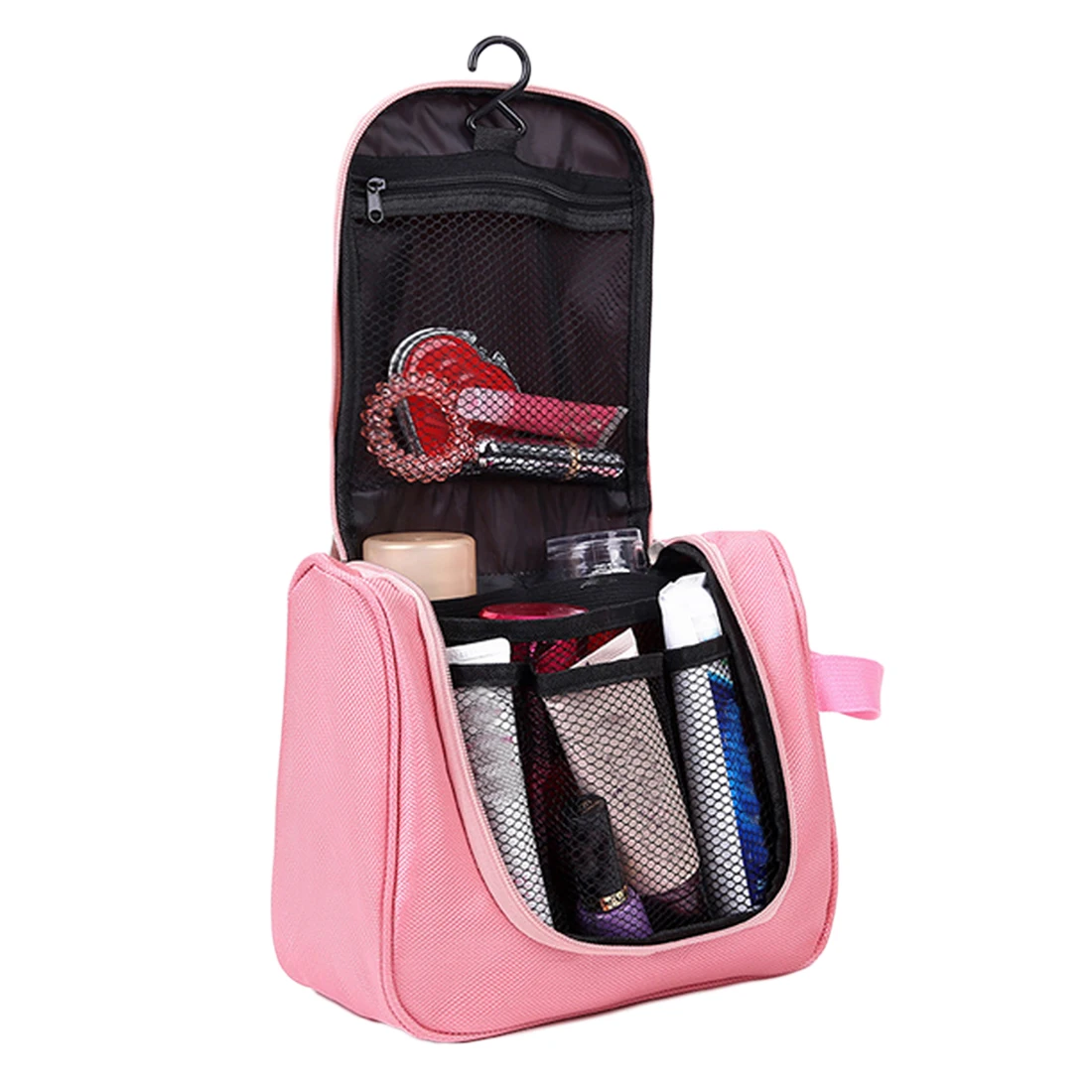 Cute Travel Cosmetic Bags Fashion Waterproof Polyester Multifunction ...