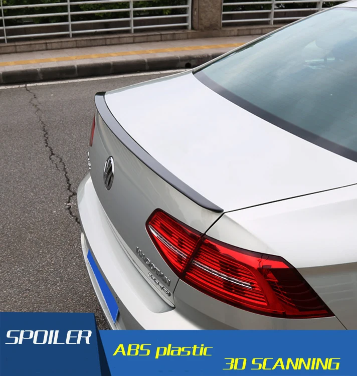 

For VW passat B8 Spoiler ABS Material Car Rear Wing unpaint Primer Color Rear Spoiler For Volkswagen passat B8 Spoiler 2017+