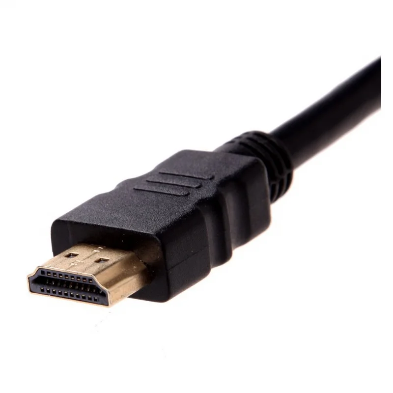 Двойной HDMI папа к Женский адаптер кабель подключения 30 см (черный)|Кабели HDMI| |