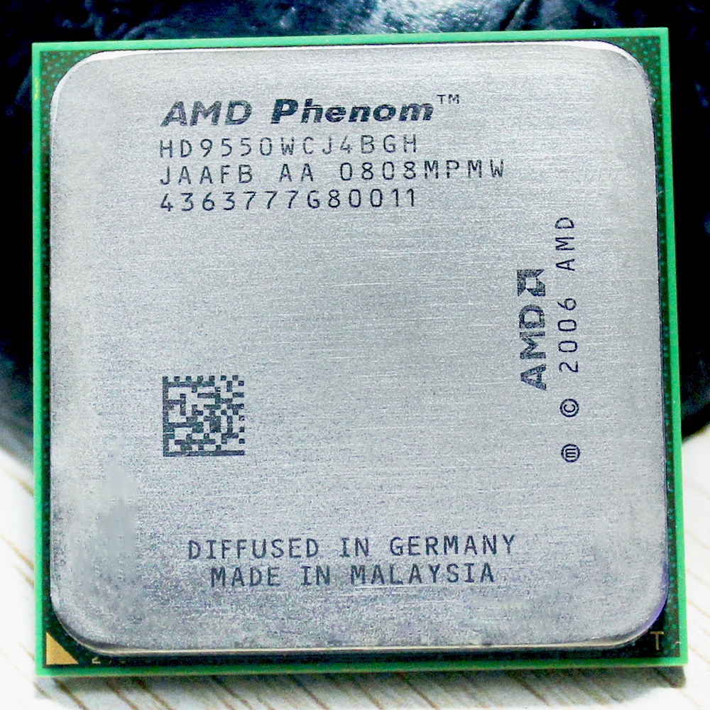 Процессор AMD Phenom X4 9550, процессор 2,2G AM2+ 940 Pin, четырехъядерный процессор/2 Мб Кэш L2, 95 Вт