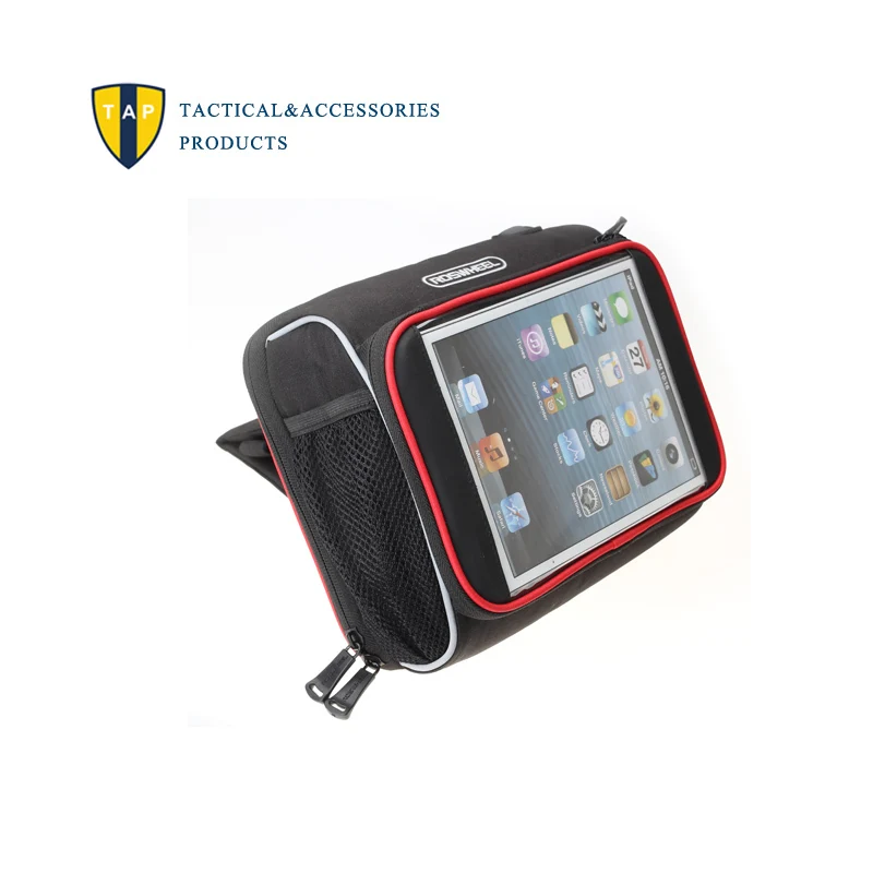 

Bike Bicycle Cycling Outdoor Front Handlebar Bag Polyester PVC Bolsa bags Basket Pannier Frame Tube