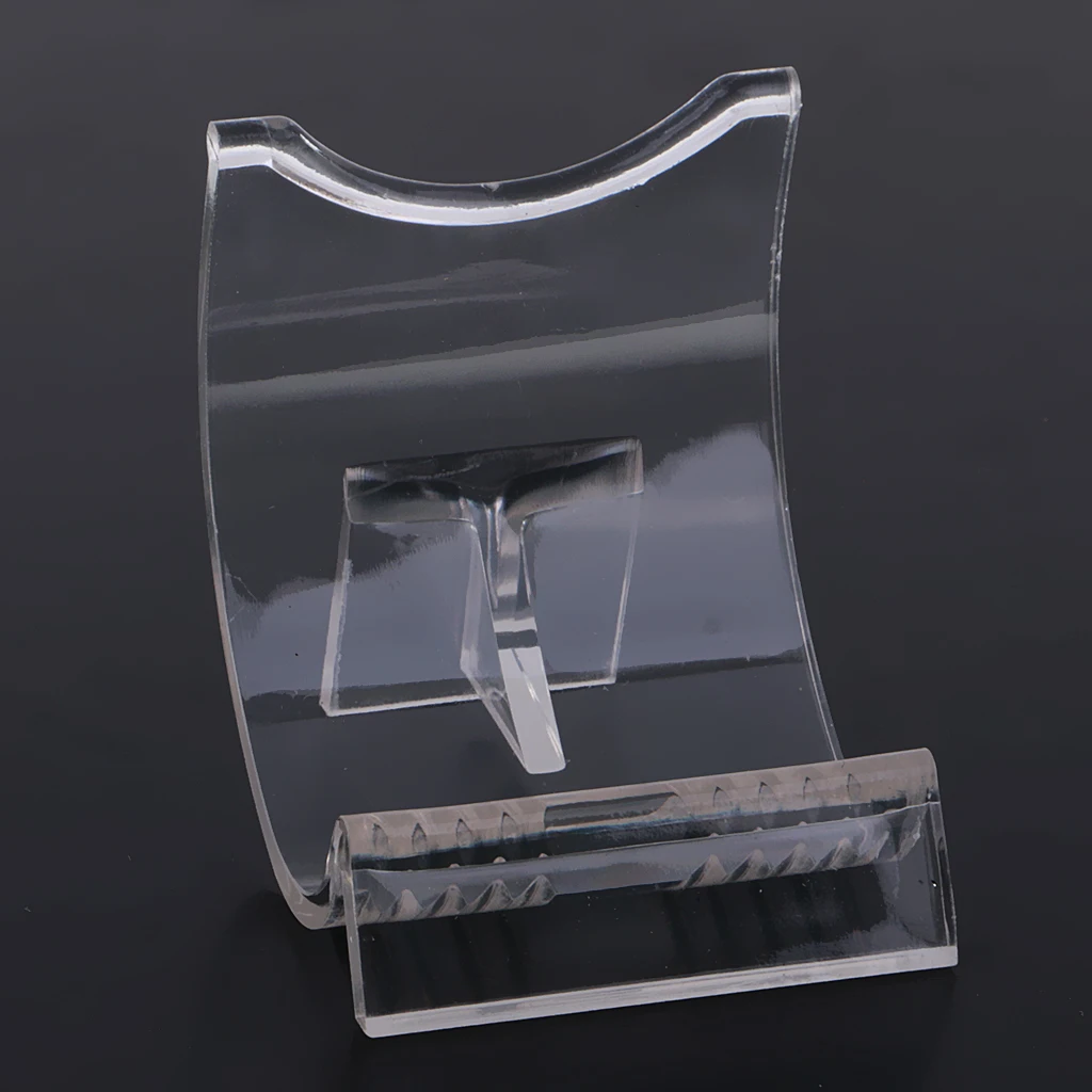 12PCS Lighter Display Stand Clear Acrylic Easel Holder for Lighter Accessories