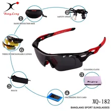 Очки для верховой езды Красочные поляризованные солнцезащитные очки для вождения на открытом воздухе набор 3 платных запасных