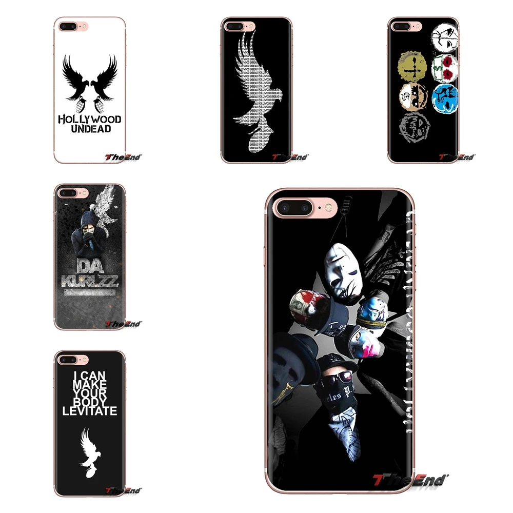

Rock Hip Hop hollywood undead For Xiaomi Redmi 4A S2 Note 3 3S 4 4X 5 Plus 6 7 6A Pro Pocophone F1 Transparent Soft Shell Covers