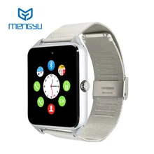 Smart watch gt08 plus uhr sync notifier unterstützung sim-karte bluetooth-konnektivität android telefon smartwatch legierung smartwatch