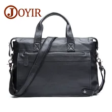 JOYIR мужской портфель s из натуральной кожи, деловой портфель, 15 дюймов, сумка-мессенджер для ноутбука, мужские сумки через плечо, сумки для мужчин