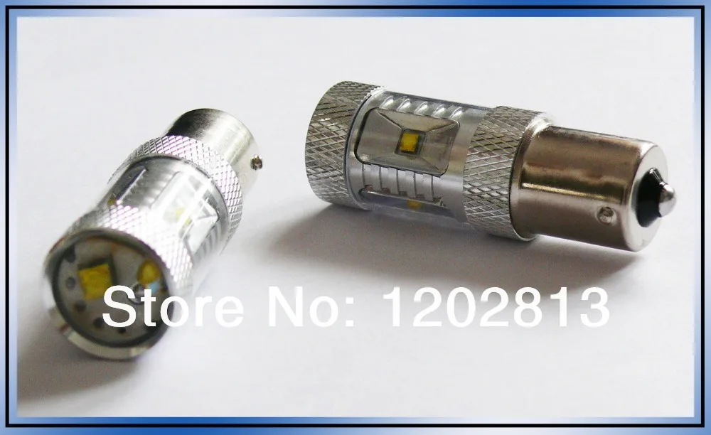 Бесплатная доставка 2 шт. P21W BA15s 30 Вт CREE чип высокой мощности Светодиодный REVERS