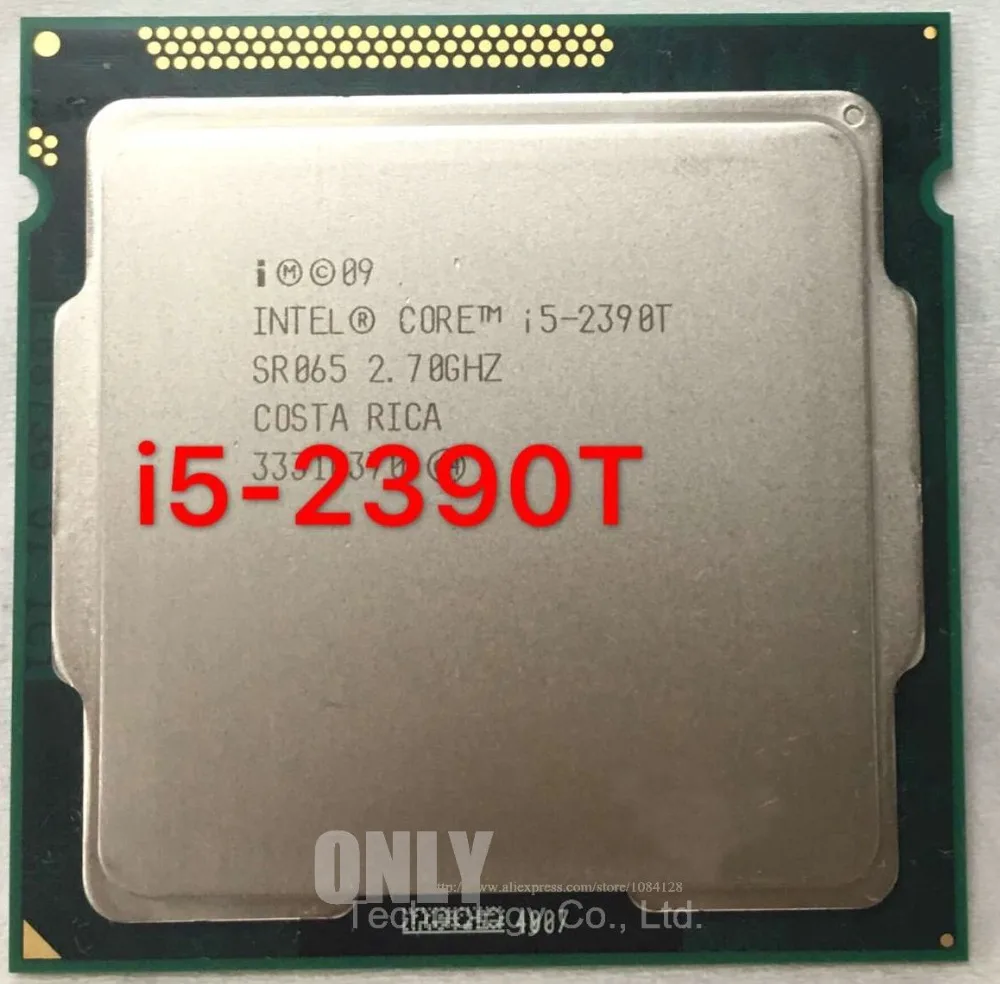 Free Shipping Original intel i5-2390T i5 2390T CPU Processor 2.7G 3M LGA 1155 35W scrattered pieces top cpu