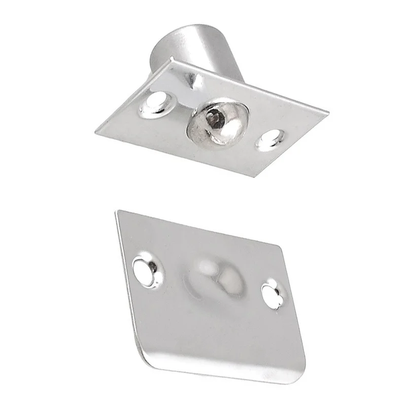 A13022200ux0211 Запорная планка для шкафа, дверная шаровая защелка Catch Catcher, серебряный тон