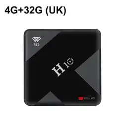 Поддержка ТВ-коробок 4 K 6KHD Android 9,0 Smart Streamer tv Box 4 ГБ ОЗУ четырехъядерный 32 ~ 64 Гб двойной WiFi USB 3,0 сетевой плеер