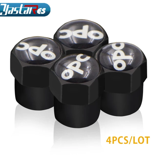 

4pcs Carbon black New Style Car Badge Wheel Tire Valve Cap Tyre Dust Cap For OPEL OPC Corsa Insignia Antara Meriva Accessories