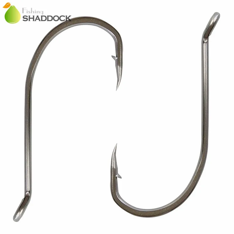 25 PCS SIZE #1/0 STAINLESS STEEL MUSTAD 92554 HOOKS OFFSET 