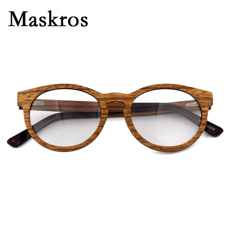 occhiali da vista legno