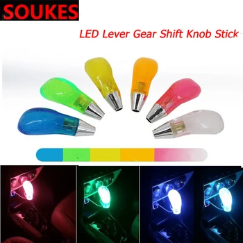 

Car LED Lever Gear Shift Knob Stick 5 6 Speed For BMW E92 E53 X3 f25 E34 Audi A6 C6 A5 B7 Q5 C5 Abarth Ford Fiesta Mondeo