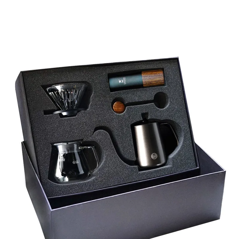 

Timemore Manual drip coffee maker G1 Gift box set Outing portable brew coffee pot Mini coffee grinder percolator