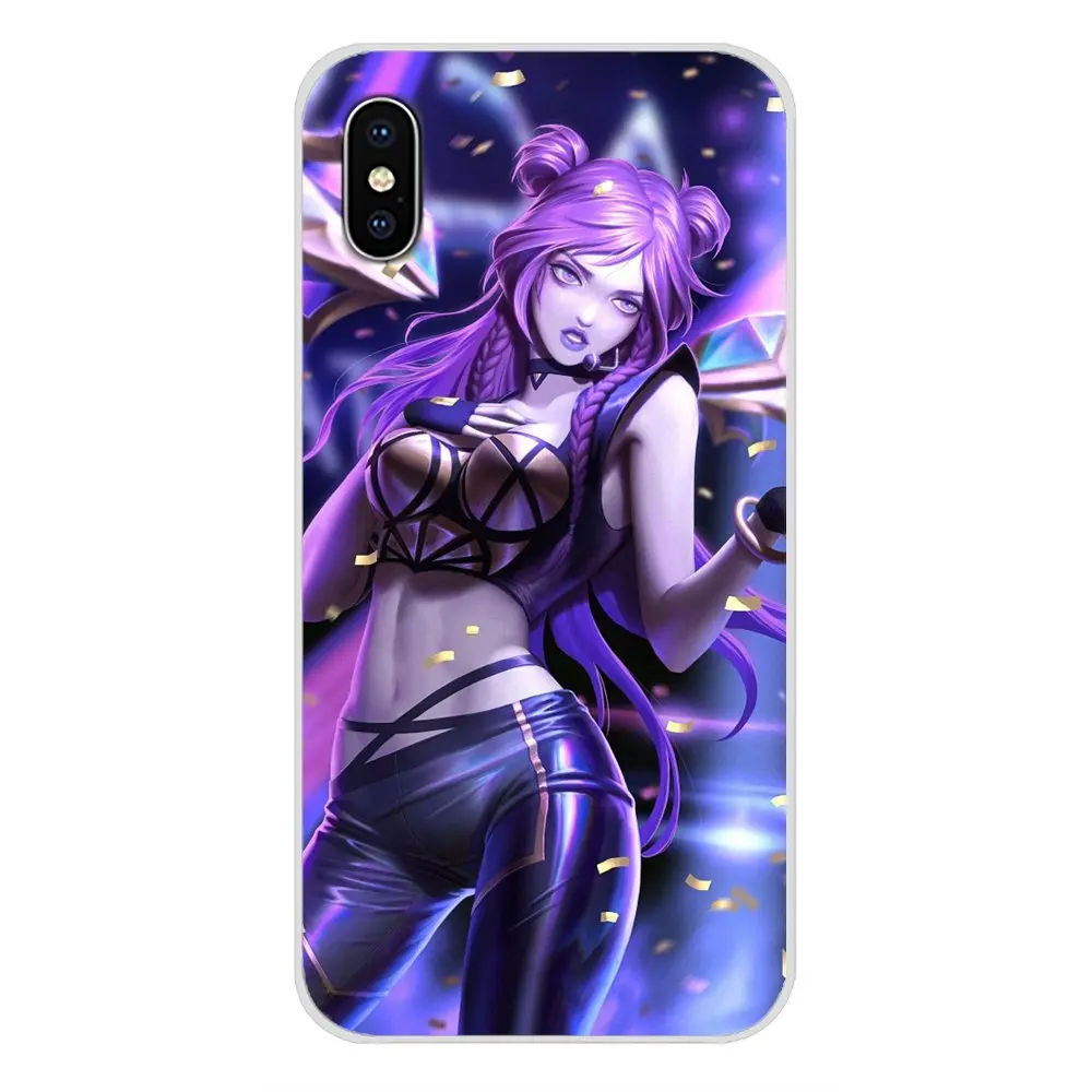 Для Xiaomi Mi4 Mi5 Mi5S Mi6 Mi A1 A2 5X 6X 8 9 Lite SE Pro Max Mix 2 3 2S kda league of legends аксессуары чехлы для