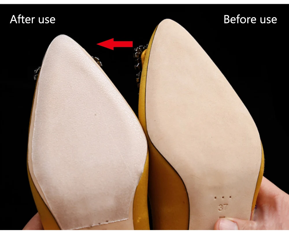 Sunvo обувь протектор для подошвы наклейка для дизайнерских высоких каблуков самоклеящаяся сцепление с грунтом обуви Защитная подошва стельки