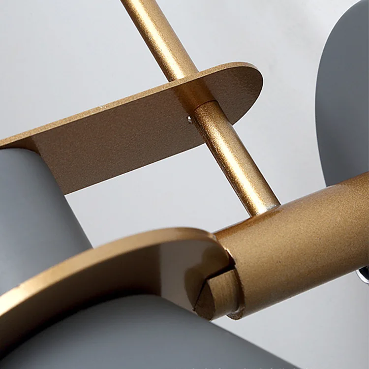 Post Modern Wall Lights Sconce Creative Iron Horn LED Nordic Simple Modern Wall Light For Bedside Wall Lamp Home Indoor Lighting Fixture E27 E26 (5)