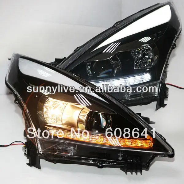 Teana Ангельские глазки светодиодный фонарик на голову для NISSAN 2008 11 V4 Тип|eye led|light
