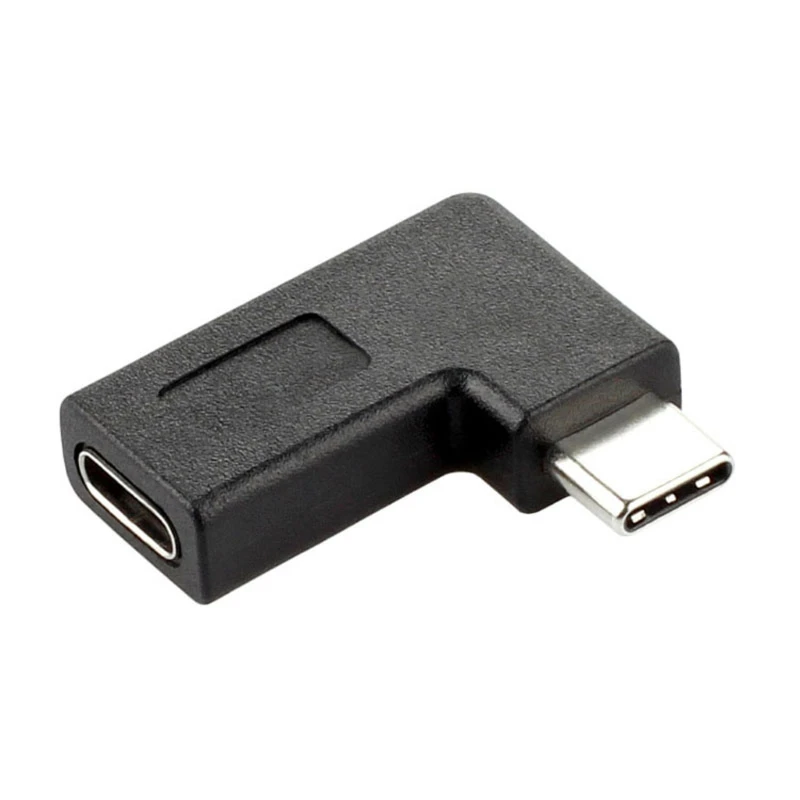 

90 Degree Right Angle USB 3.1 Type C Male To Female USB-C Converter Adapter #R179T# Drop shipping