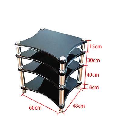 4 Layer Height 3 HIFI аудио динамик сабвуфер усилитель декодер усилителя Сплит Версия рама стойка оборудование амортизатор штатив полка ножка - Цвет: 4 Layer Height 3