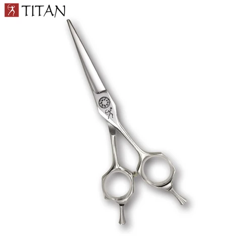 Feito à Mão Tesoura de Cabelo Titan Barbeiro Stianless Afiada Professinal Aço Vg10