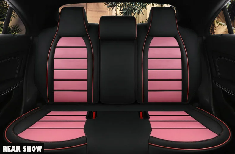 На заказ только заднее автомобильное сиденье Чехол для Mercedes-Benz gla200 gla260 cl200 cla 220 cla260 A 180 A200 автомобильные аксессуары Стайлинг - Название цвета: Pink