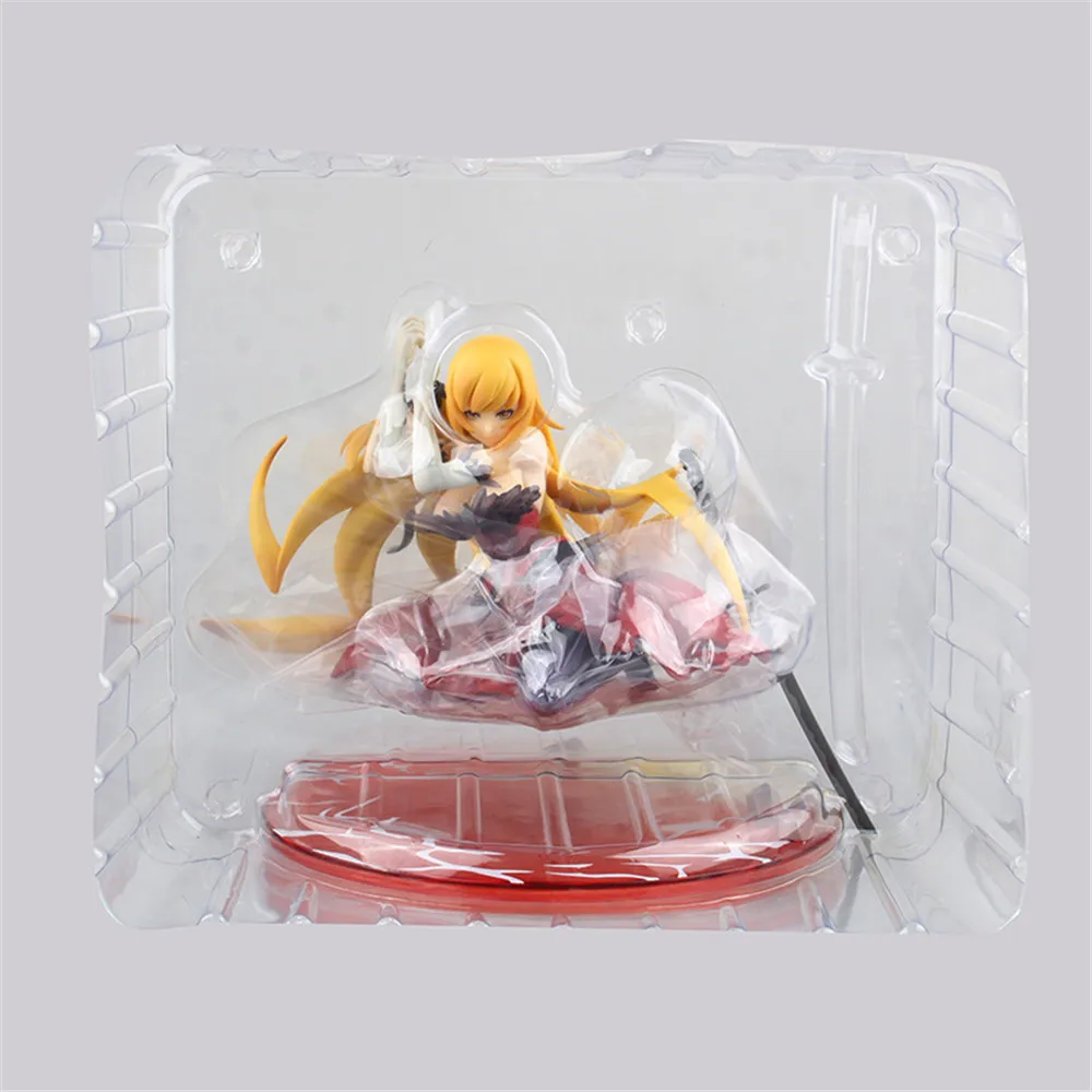 Monogatari Nisemonogatari Oshino Shinobu аниме фигурка с оружием Ver. ПВХ аниме секс кукла подарок Детская экшн кукла модель горячие игрушки PM