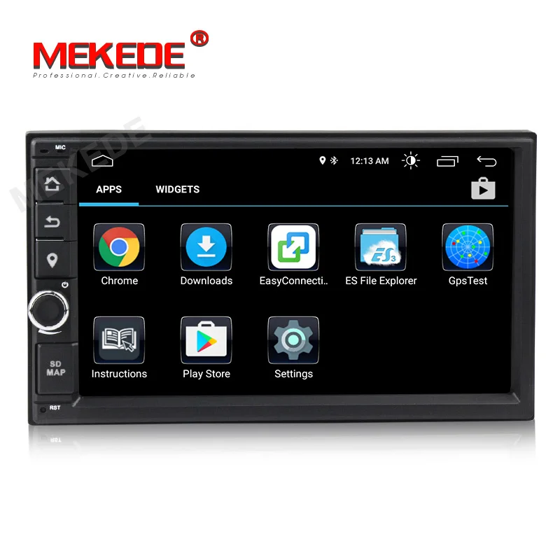 Cheap 1024x600 2din android 8.1 car dvd for nissan qashqai x-trail almera note juke universal multimedia car gps navigation player 4