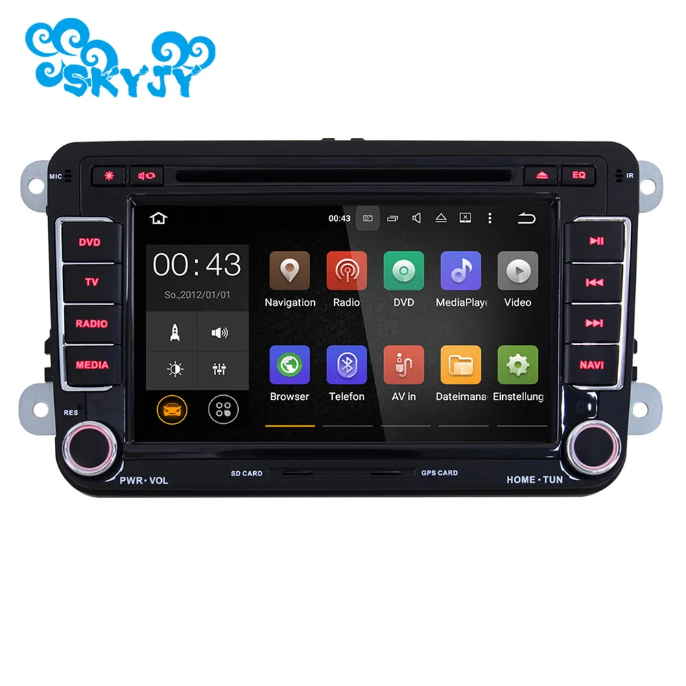 7" Car DVD Player GPS Navigation Radio Audio For