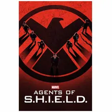 TaaWaa Marvel's Agents of S.H.I.E.L.D Movie Poster Prints SuperHeroes 12X18 24X36 Inch Wall Art Picture For Home Room Decor
