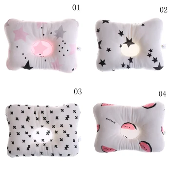 

Baby Infant Newborn Sleep Positioner Support Pillow Cushion Prevent Flat Head Baby Pillow Breathable Anti Roll Bedding Toddler