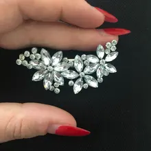 1 шт. модная женская свадебная заколка принцессы в стиле ретро с кристаллами диадема с цветком из хрусталя шпилька для волос заколки для волос Горячая Распродажа