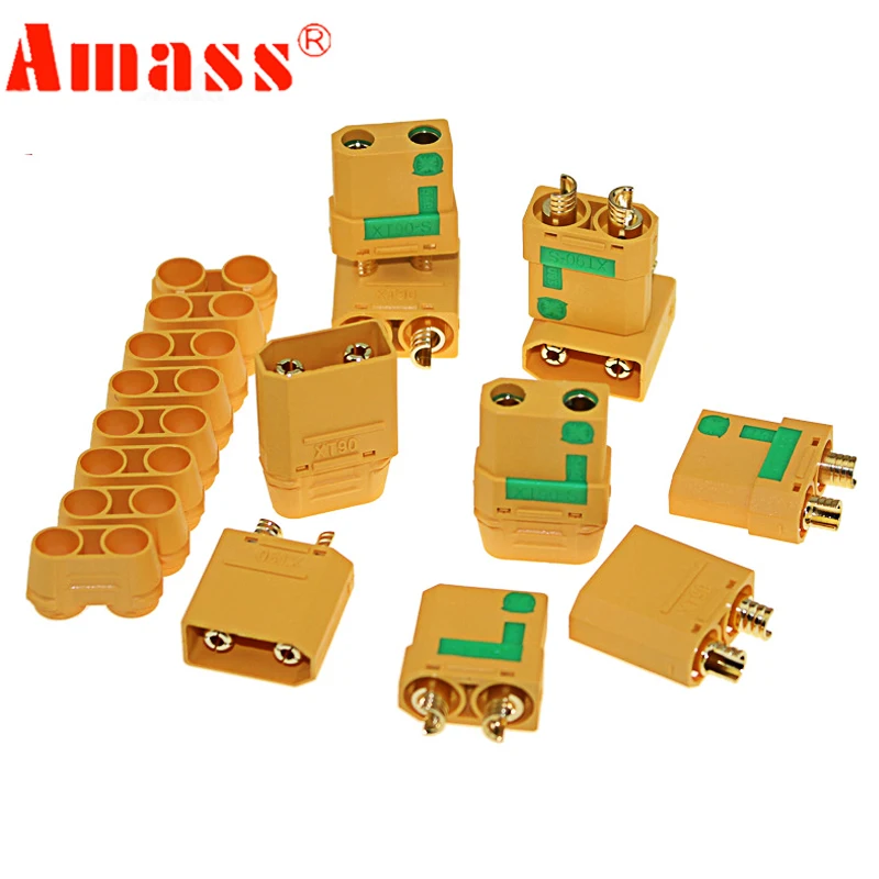 Amass XT90-S 90A Anti Spark 4.5mm Connector Plug Upgrade XT90 XT90S US Buy Now 