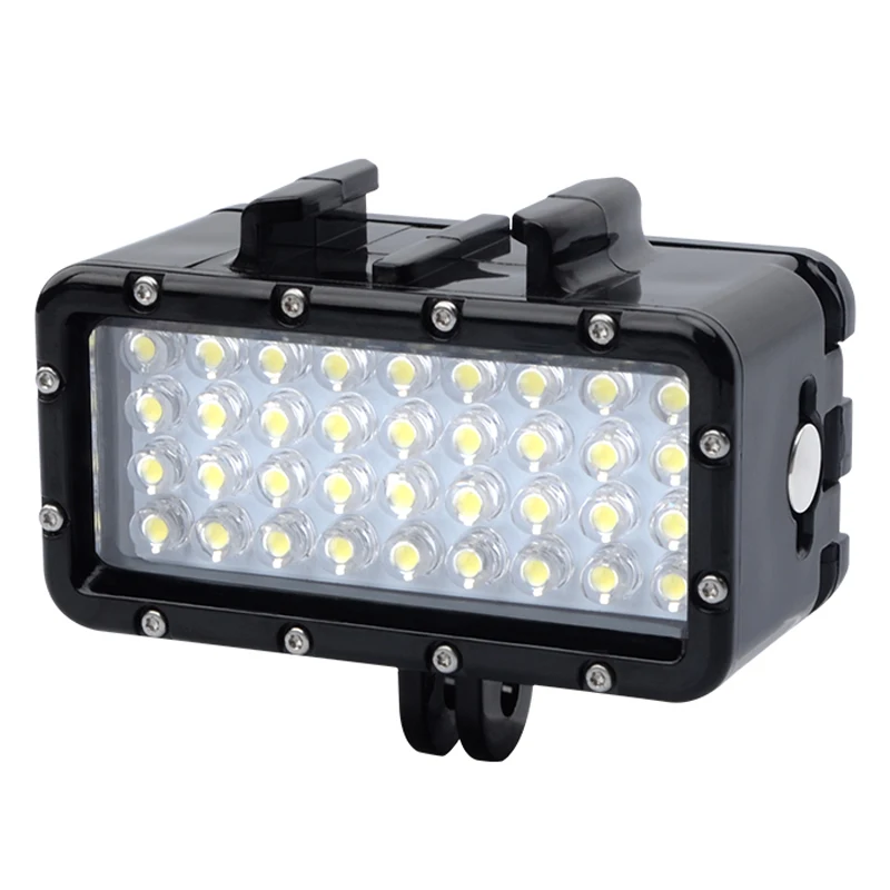 

GoPro Diving light waterproof LED video light + battery & buckle mount For GoPro Hero 4/3+/3 /SJ4000/Xiaomi Yi Accessories