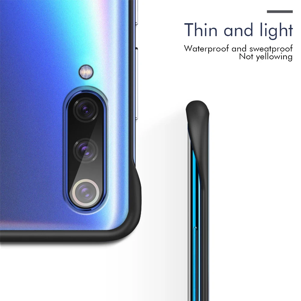 Бампер без полей чехол с кольцом для пальца для Xaio mi Red mi K20 K20Pro 9T ультра тонкий матовый Жесткий Чехол для Xiao mi 9 SE mi 9T Pro mi 9