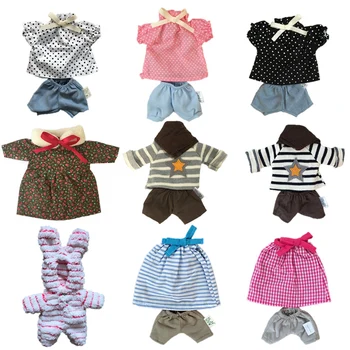 Clothes for Dolls 30cm Rabbit Cat Bear Plush Toys Dress Skirt Sweater Bunny Clothing for 1/6 BJD Dolls Gifts for Children 1