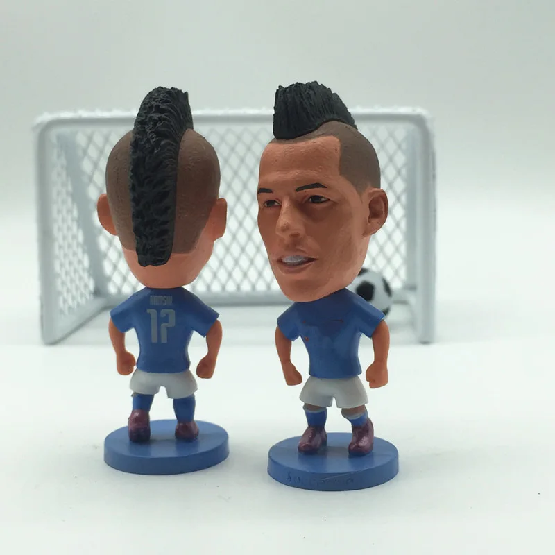 

Soccerwe Soccer Dolls 2.55 Inches NAP# 17 Marek Hamsik Figurines Blue Kit Classic Season