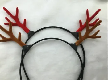 

Christmas Reindeer Antlers Headband Unique XMAS Adult Kids Fancy Dress Costume Animal Ear Hairband Hair Hoop Party