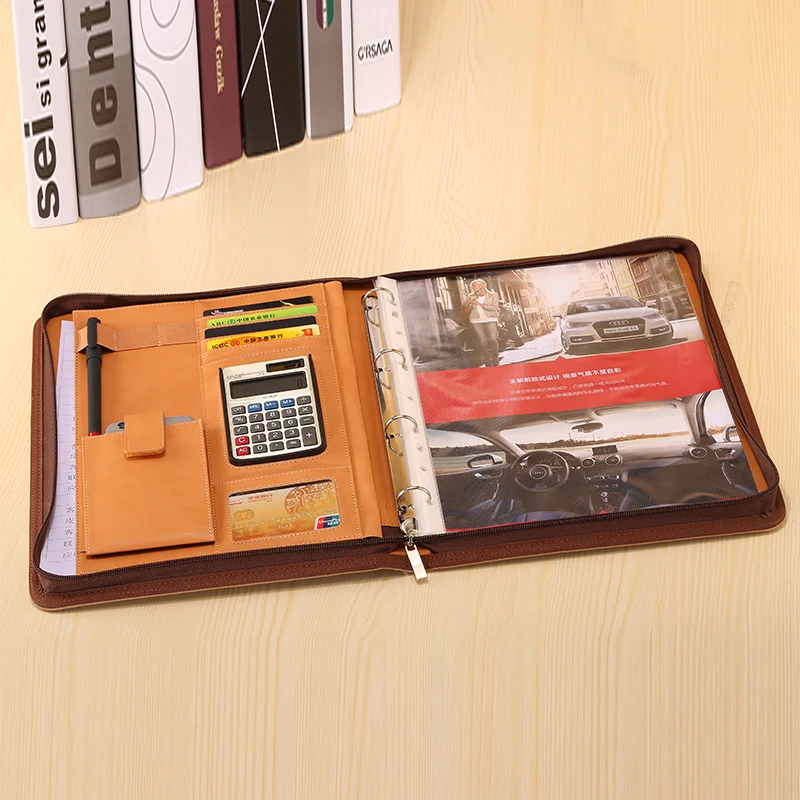 Office stationery multi functional A4 contract signing file folder sales negotiation carpetas pasta escola religious signing