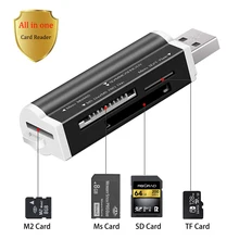 USB 2,0 Micro SD кард-ридер для Micro SD карты TF адаптер Plug and Play для ноутбука Настольный ПК