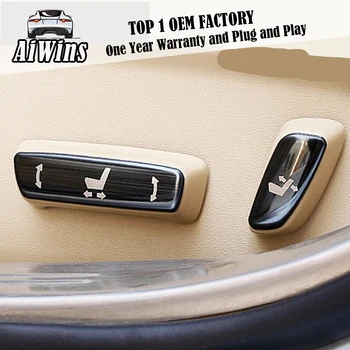 

Car styling seat buttons adjust switch interior cover trim decoration accessories FOR Toyota Camry 2012-2016