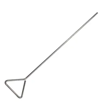 

2 Pcs Stainless Steel Spatula For Petri Dish,230mm Length,4mm Diameter