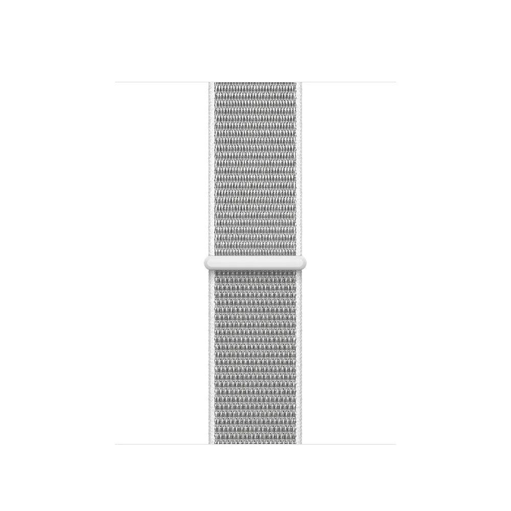 Тканый нейлоновый спортивный ремешок-петля для Apple Watch серии 4 44 мм 40 мм ремешок для часов для iWatch Nike+ 3 42 мм 38 мм полосы - Цвет ремешка: Seashell