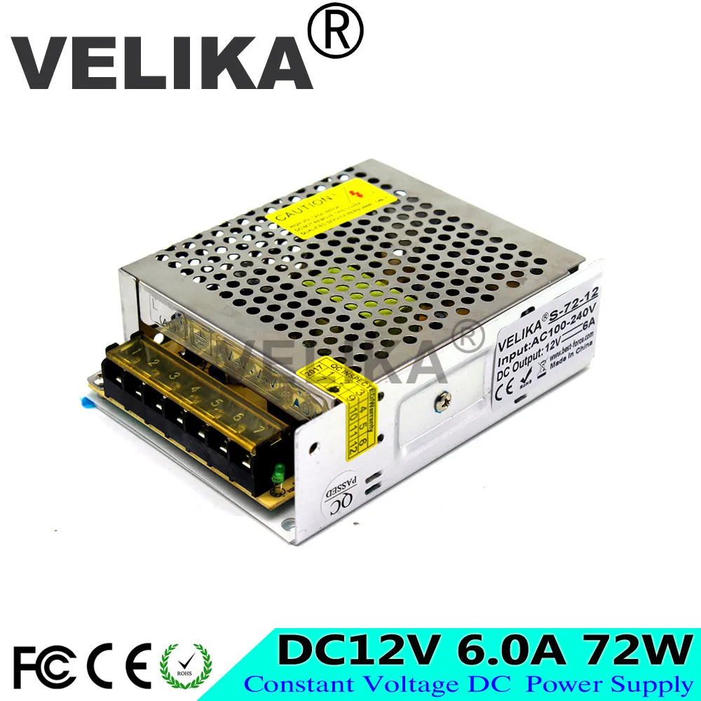 12V72W