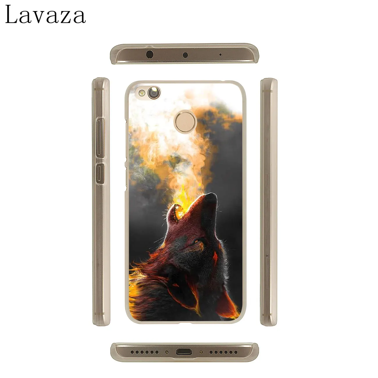 Жесткий чехол для телефона Lavaza Fierce Snow Wolf Xiaomi 9 9T A3 PRO CC9 CC9E 8 A2 Lite SE A1 pocophone f1 6 6X 5S 5X MAX