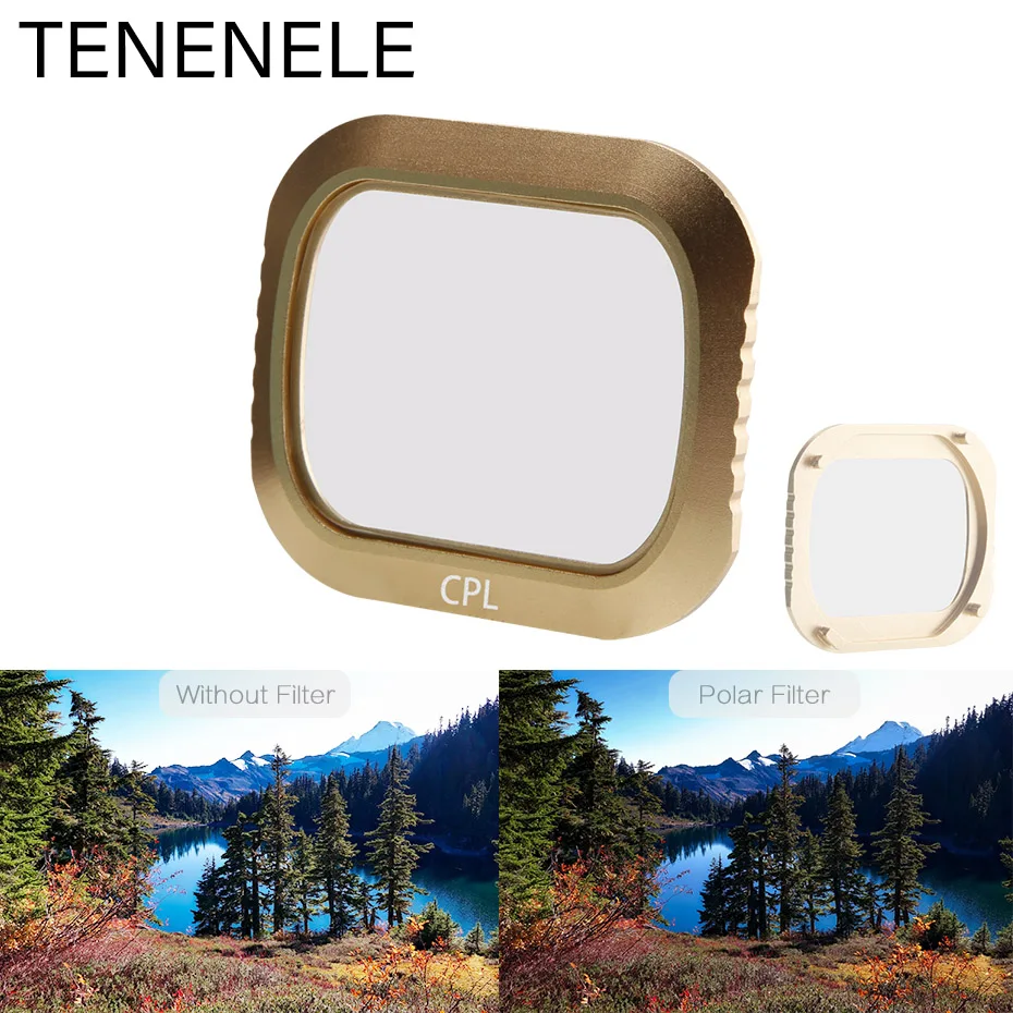 Фильтр TENENELE для дрона Mavic2 Pro CPL UV ND 8 64 многослойная пленка с покрытием фильтры