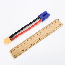 XT60 Plug Female to EC5 Male Style Connector Adapter with 14AWG Wire for Rc Charger M09