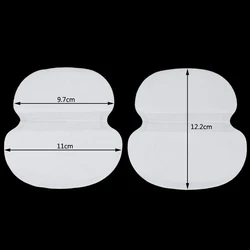 100pcs summer dress armpit Sweat Pads Big Perspiration Guard Gaskets Shield Underarm Armpits Deodorant For Women Absorbent Pads